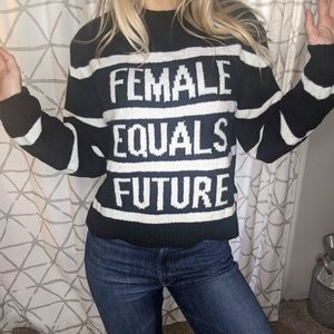 Female Equals Future 💪 H&M Sweater